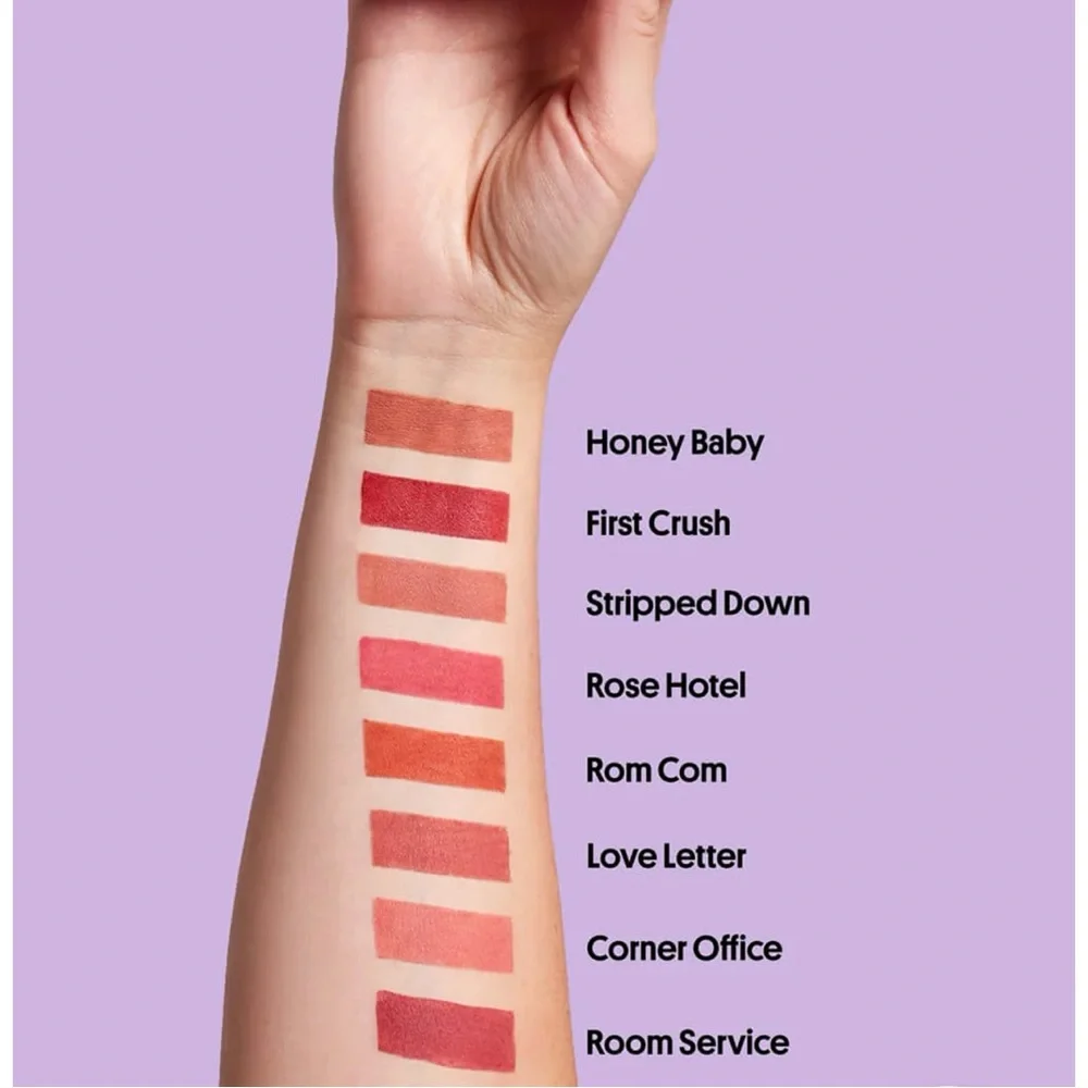 winky lux skinny plump demi matte lipstick rom com June sale